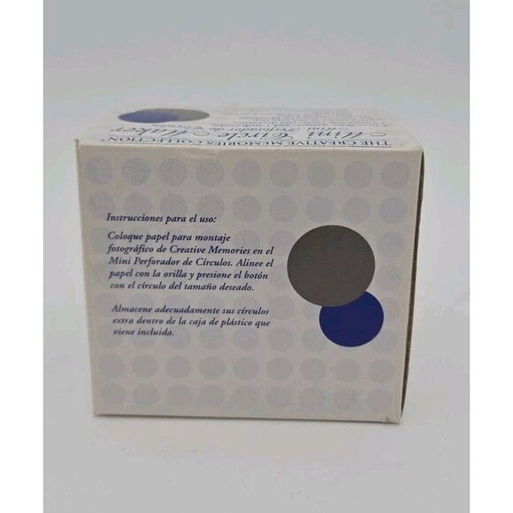 Creative Memories Mini Circle Maker 3/4 Inch And 1 inch Circles Preowned - Picture 3 of 11